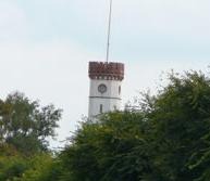 Hüttenfeld Turm vom Schloß Rennhof