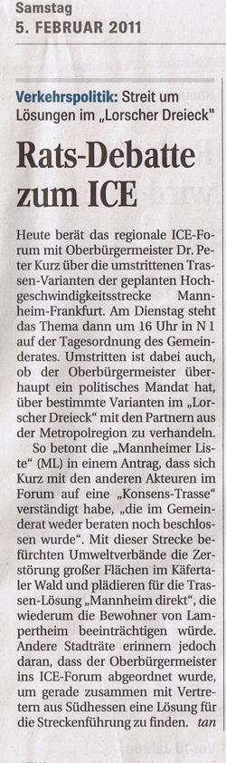 ICE-Trasse Artikel SM 5.2.2011